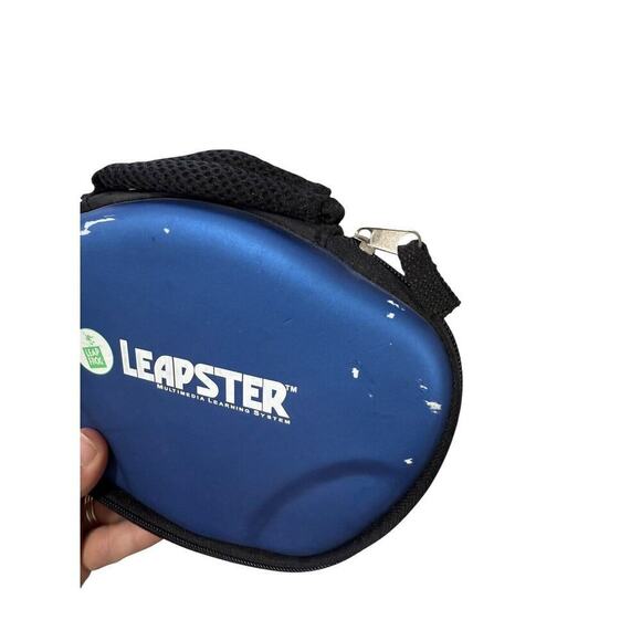 Leapster Learning Game System Case And Lot Of 3 Games Cosmic Math I Spy - Picture 3 of 6